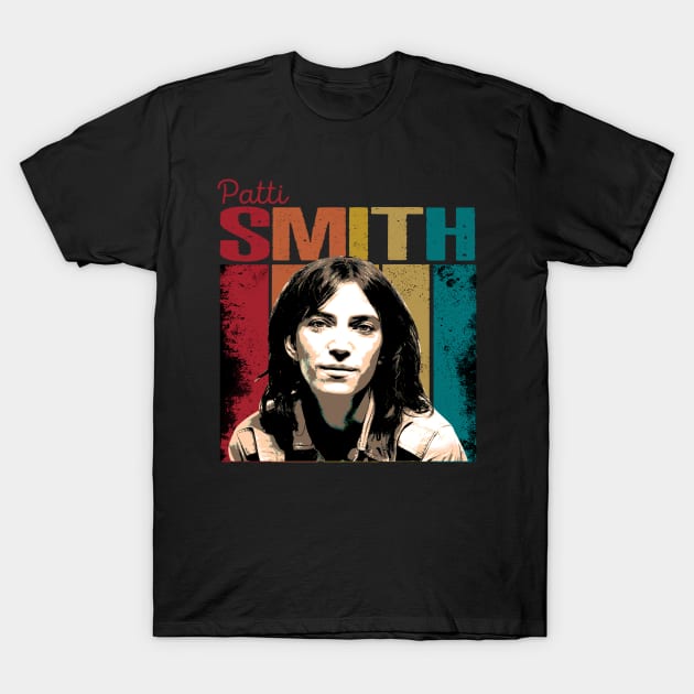 Patti Smith Live Onstage Energy and Passion T-Shirt by Hayes Anita Blanchard